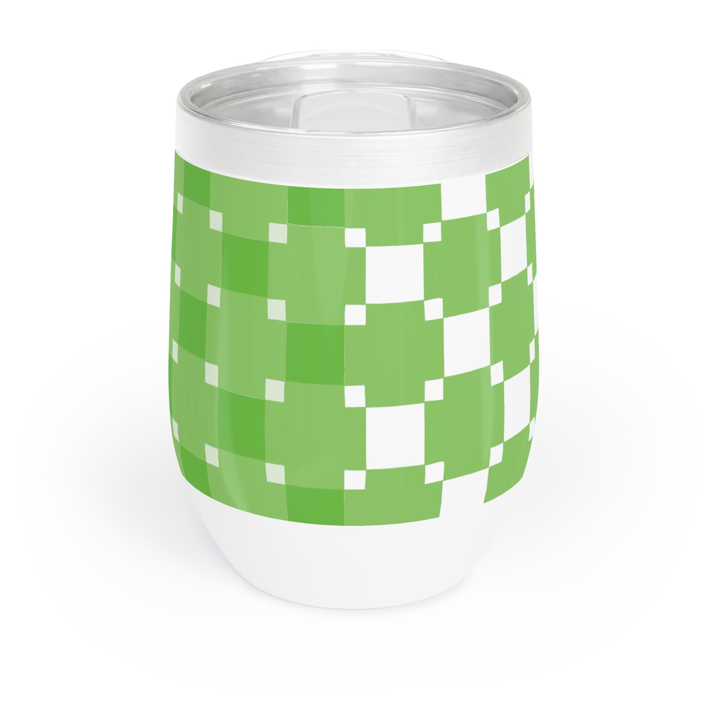 Checkered Fusion - Chill Wine Tumbler