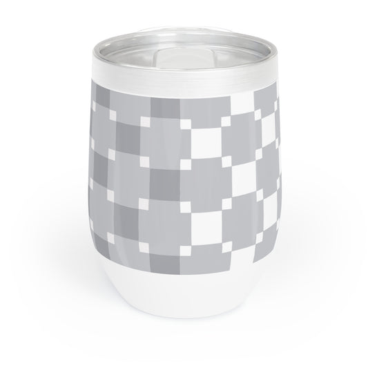 Checkered Jubilee - Chill Wine Tumbler