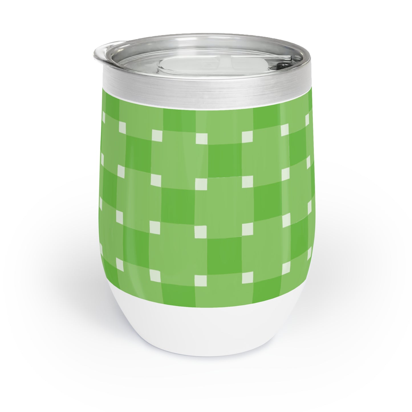 Checkered Fusion - Chill Wine Tumbler