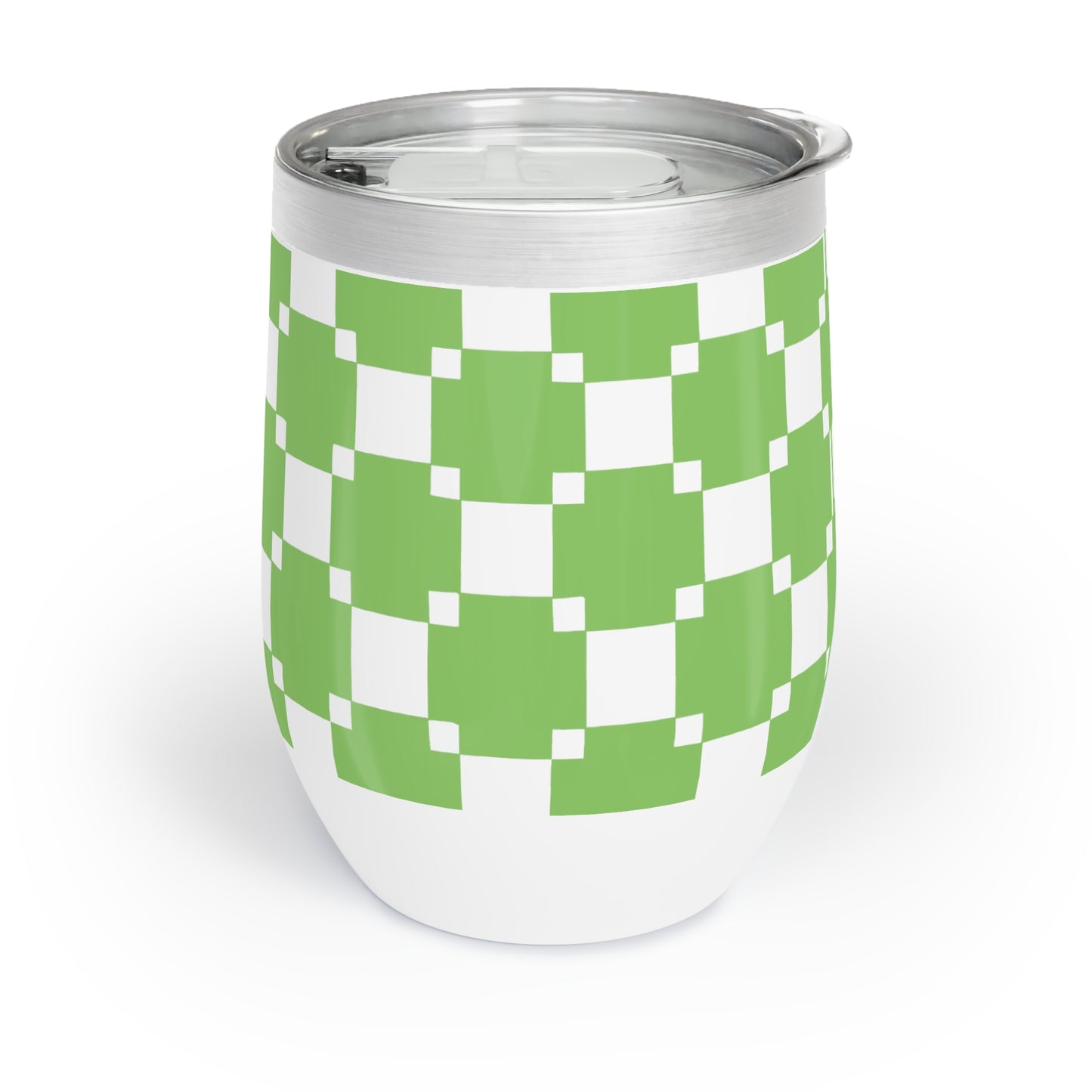 Checkered Fusion - Chill Wine Tumbler