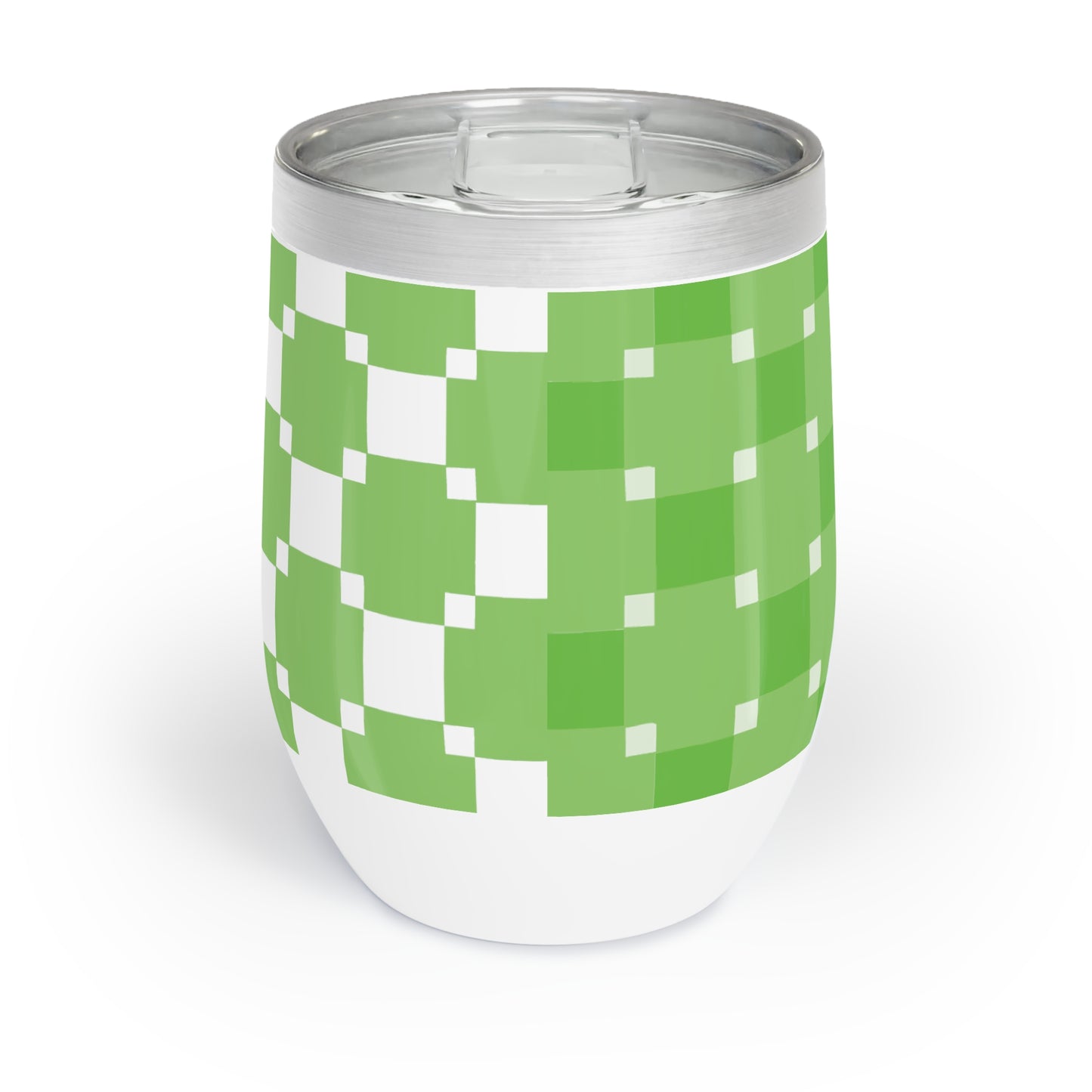 Checkered Fusion - Chill Wine Tumbler